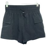 Abercrombie & Fitch NEW  Black Elastic Drawstring Athletic Cargo Shorts Size XS Photo 0