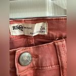 RSQ 1150  Coral skinny jeans 3 (28x25.5) Photo 3