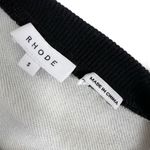 Rhode Blue Batik Printed Crewneck Sweatshirt Photo 4