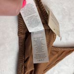 Aerie  Brown Ribbed Triangle Halter Bikini Top Swim Suit Top NWT Women’s Sz XS Photo 3