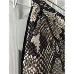 Diane Von Furstenberg  high rise straight leg wool snakeskin two tone pants 2 Photo 4