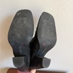 Harley Davidson Black Studded Belt Square Toe Heeled Ankle Riding Boot Women 7.5 Photo 4