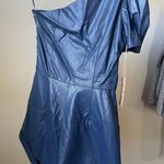 Savannah Sevens Leather Romper Blue Photo 1
