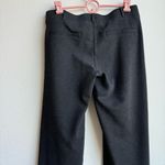 Betabrand  Straight Leg Charcoal Gray Classic Dress Pant Yoga Pants Size Medium Photo 6