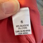 Elie Tahari  Black Pink Floral Silk Mini Skirt Womens 6 Classic Preppy Luxury Photo 2