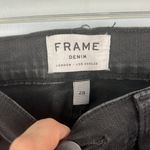 frame denim Frame le skinny de jeanne coated black denim jeans size 28 Photo 2