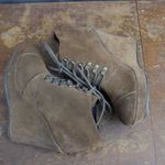 Diesel Ladies' Brown Suede Wedge Ankle Booties SIze 40 Photo 6