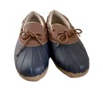 Jbu Gwen Womens Rubber Shoes Size 8 Brown Lined Duck Boots Rain Shoes Photo 4