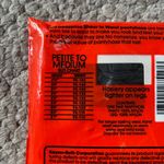 Vintage no nonsense Sheer to waist pantyhose offblack sandalfoot Wm size A NEW Black Photo 4