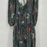 Ulla Johnson  Kemala Dress Malachite Green Poplin Cotton Long Sleeve Midi Dress 4 Photo 2