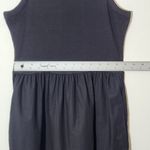 Maurice's Black Sleeveless Ribbed Knit Tiered Cotton Midi Dress Size Medium Photo 5