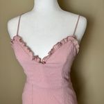 Hello Molly  Blush Pink Ruffle Mini Dress Size XS Photo 2