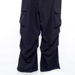 Urban Outfitters Oversized Nylon Cargo Pants Baggy Blue High Waisted Parachute Pants Joggers Photo 7