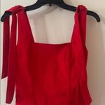 Alice + Olivia  Maryann Tie Shoulder Denim Minidress, size 0, $330 Photo 7