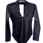 Haute Monde SM window long sleeve black bodysuit Photo 0