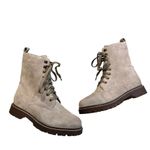 Zodiac NWOT, Bruna Suede Combat Boots, Sz 6.5 Photo 1