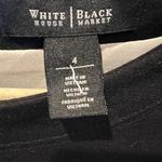 White House | Black Market Women's Size 4 Colorblock Back Zip Sheath Midi Dress Photo 4