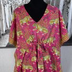 Print Fresh Bagheera Let's Cruise Cafton Hot Pink Organic Cotton Dress Photo 7