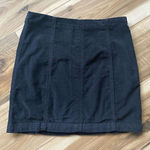 Free People Navy Blue Corduroy mini skirt S Photo 0