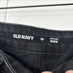 Old Navy  Black Cut Off WOW Denim Shorts Size 10 Photo 1