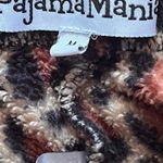Vintage Y2K Pajama Mania cheetah print fluffy pajama pants Size Medium Brown Photo 2