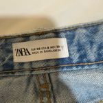 ZARA  Ripped Jeans Wide-Leg High-Rise Photo 5