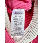 Solid & Striped NWT  Long Sleeve Rib Knit The Colette Mini Dress Pink Womens Size M Photo 5