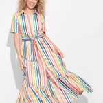 Target NWT  Pride Striped Woven Shirt Dress Size Small Photo 0
