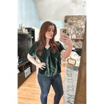 Madewell  velvet top Photo 4