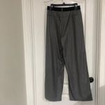 Commense Women's Dress Pants Straight Leg Pleated Casual Gray Size Large NWT Photo 3