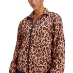 Fabletics New  Leopard Windbreaker, Small Photo 0