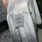 Lemon Tart NWT  Blue & White Off Shoulder Stretchy Maxi Casual Vacation Dress S Photo 9