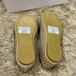 Gold bejeweled flat dress shoes size 6 NEW Photo 1