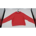 Prince Red Quarter Zip Collared Sweatshirt Women's Cropped Casual Sporty Size XXL Photo 5