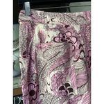 Derek Lam  10 Crosby Atticus Floral Tapered Linen Utility Pants Pink Womens Size Photo 9