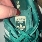 Adidas Originals Gazelle Bold Sneakers in Collegiate Green Photo 3
