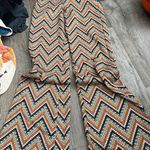 Urban Outfitters Bryan Geometric High Waisted Flare Pants size small Photo 9