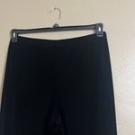 Briggs New York Briggs NY Pants Sz M Velvet Elastic Waist High Rise Straight Leg Spandex Stretch Photo 1