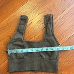 Free People Movement Good Karma square neck bra size Xs Green Photo 7