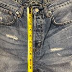 NWT Daily Blue Women's Hype Cropped Jeans Medium Wash Blue Distressed Size 25 Photo 9