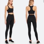 Girlfriend Collective Women's Mid-Rise Compressive Leggings Black Size Medium Photo 1