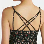 Nine Britton  Willow Brushed Maxi Dress ~ L ~ Navy Floral ~ NWT! Photo 7