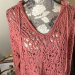 ZARA Wide Knit Crochet Pullover Hoodie Photo 1