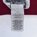 Vanity Fair VTG  Velour House Coat Womens L‎ Red Robe Mumu Cottagecore 70s Granny Photo 5