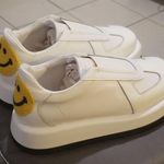 💕JOSHUA SANDERS💕 100 Leather Sneakers ~ Crochet Smile Slip On Platform 39 NWT Size undefined Photo 0