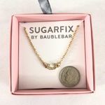 Sugarfix  Womens Necklace C Initial Rhinestones Photo 1