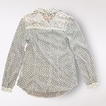 Free People  All That Glitters Button Down Shirt Size S‎ Photo 5