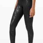 Lululemon Wunder Under High-Rise Tight shine Acclimatize Black Black Foil Photo 0
