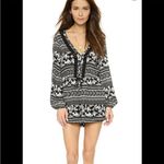 House of Harlow 1960 Ainsley Long Sleeve Boho Floral Print Romper XS Photo 2