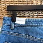 PINK - Victoria's Secret NWT PINK DENIM Victoria's Secret High-Rise Straight Leg Jeans, 12 Photo 6